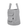 Rootote Round Bottom Solid Small Tote Bag SN Deli Recycled