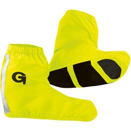 Gonso All Weather Overshoe, Rain Shoecover for Men and Women, Waterproof up to 10,000 mm & Windproof, Tight Fit, PFC-Free, Unisex, Yellow, Size L