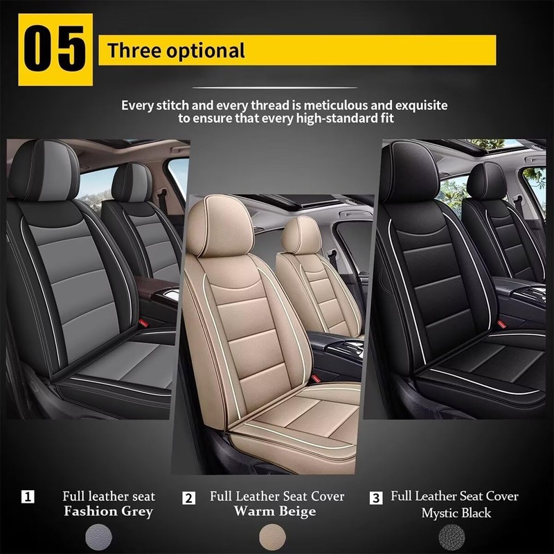 YORKNEIC Fit for Honda CRV CR-V Seat Covers 2015-2025 2026