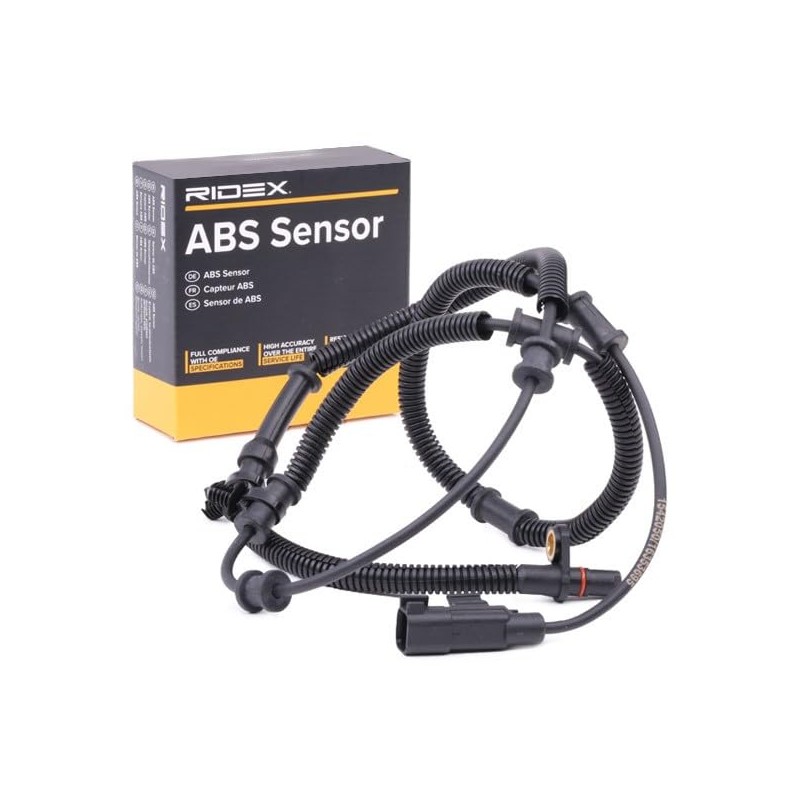RIDEX ABS Sensor 412W1343 Rear Both Sides 1230 mm 0.15