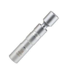 CMTOOL 16mm Spark Plug Socket Magnetic Thin Wall 16 mm Spark Plug Socket Set, Enhanced Magnetic Design, CR-V Steel, 3/8 Inch Drive, 360 Degree Swivel, 12 Point, Durable Removal Tool Kit