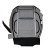 Mythoria Front Driver Bottom Replacement Leather Seat Cover Black #