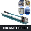 EODSAD Manual Din Rail Cutter, Dual Groove Rail Cutting Tool