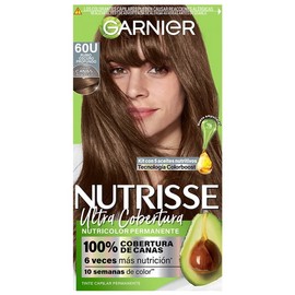 Tinte para cabello Garnier Nutrisse ultra cobertura 60u rubio oscuro profundo