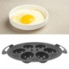 Egg Steam Basket PP Multifunctional Egg Steam Boiler Rack Accessory