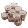 6 Rolls of TRENDWEARZ Packing Tape Buff Brown Rolls