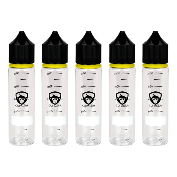 Copackr 5x 60ML V3 - Chubby Gorilla Plastic PET Dropper