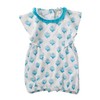 Masala Baby Baby Girls One Piece, Kira Turquoise, 12-18M