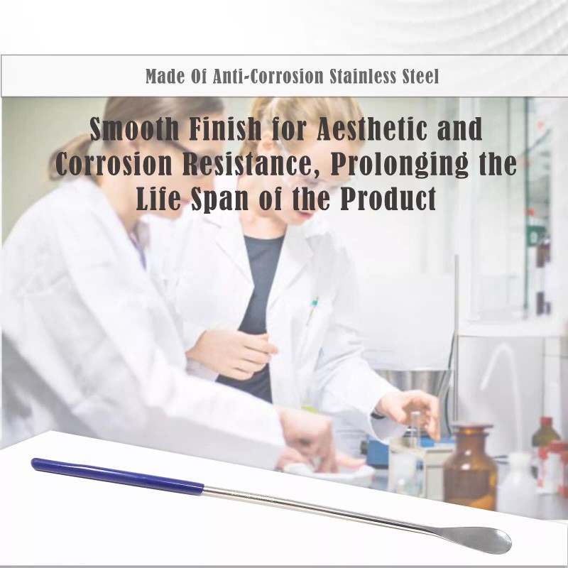 A2Z Scilab Stainless Steel Micro Lab Scoop Flat Spoon Spatula