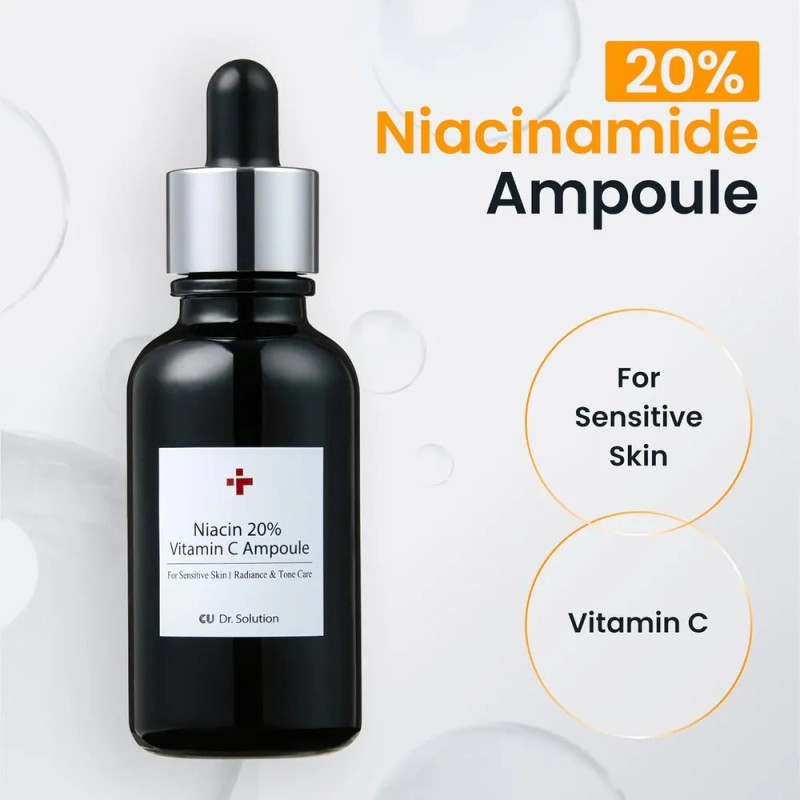 Ampolla Facial Coreana Niacinamida 20% Vita C Cu Dr Solution