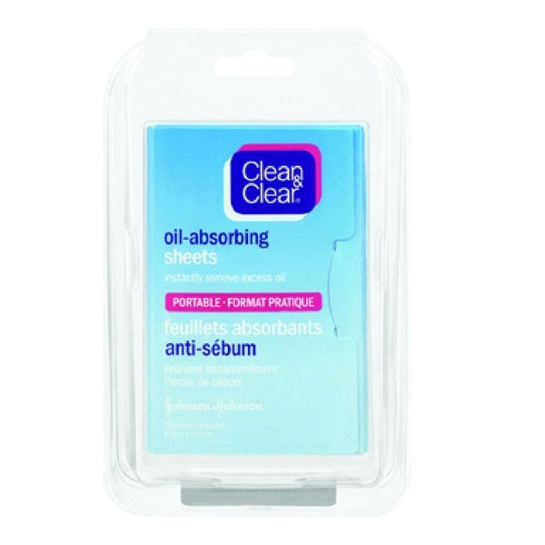 Clean & Clear OIL ABSORBING SHEETS, 50SH