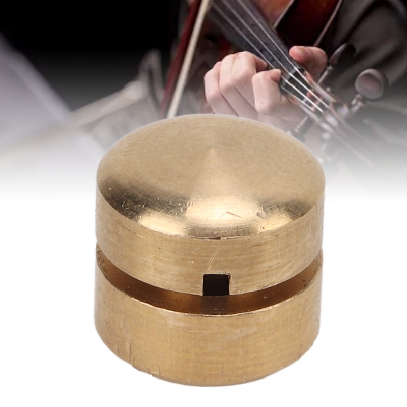 Wolf Tone Mute Polishing Finish Fine Workmanship Brass Violin Practice