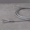 Drahtseile24 Steel Cable, Coated, with Eyelets, Steel Cable with Loops,