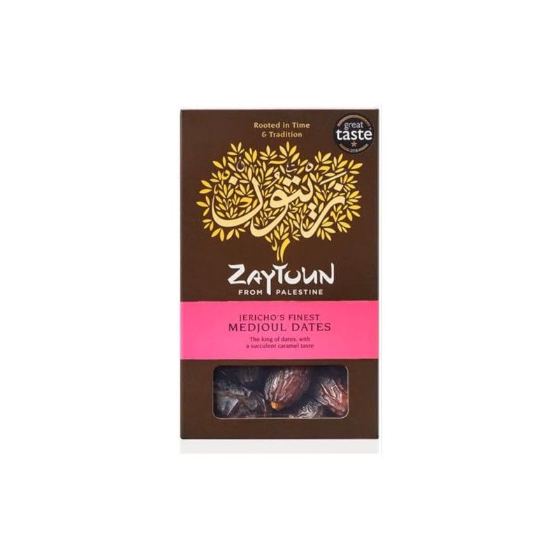 Zaytoun Palestinian Medjool Dates, Fair Trade, 500g