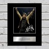 Mick Jagger Signed Mounted Photo Display The Rolling Stones #3