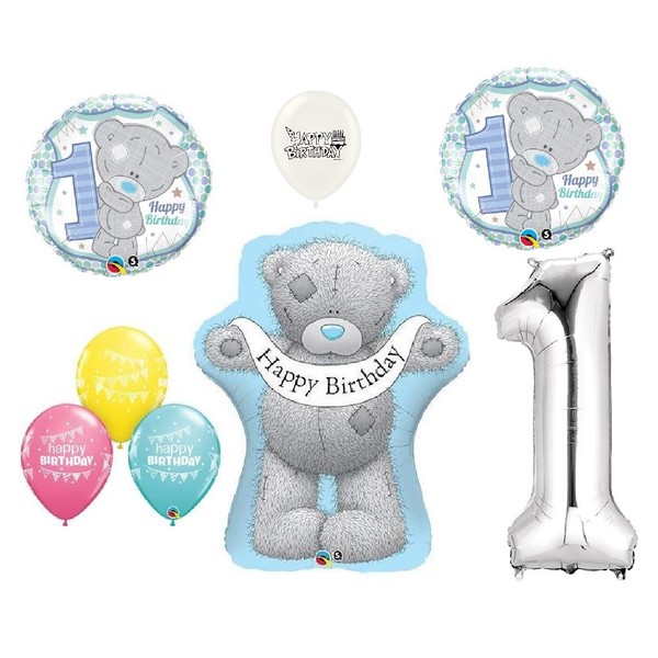 Tatty Teddy Bears Blue Nose Friends Happy 1st First Birthday