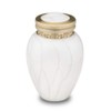 Mirai Creation T-901B Mini Urn Pearl Blessing White B Brass