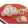 Olive-G Cream Case, Cosmetics, Cream, Refill, Transparent, Portable, Travel, Beads,