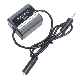 Recoil GLI-35 Ground Loop Noise Isolator for Car Audio, Home, PC Stereo System