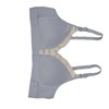 Wireless Nursing Bra V Shape Breastfeeding Breathable Maternity Bra with