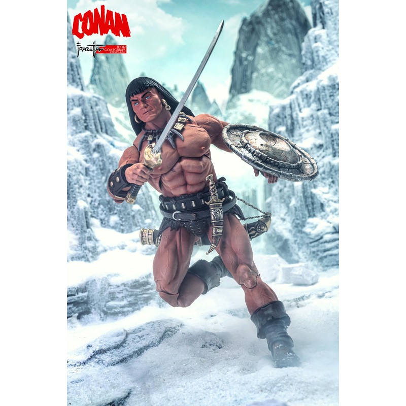 Icon Collectibles Conan The Barbarian 1:12 Scale Action Figure
