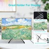 Boloyo "X Shape Acrylic Plate Display Stand, 6.5 Inch 1PC