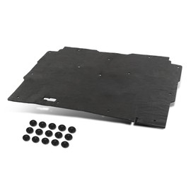 CNNELL Hood Insulation Pad 1/2" w/ Clips Compatible with Chevy S10 1982-1993, Compatible with Chevy S10 Blazer 1983-1993