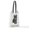 CafePress Good Yorkie Polyester Tote Bag 16"x16"