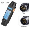 TONZACK 7 Pin/13 Pin Trailer Tester 12 V Drag Light