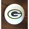 White GREEN BAY PACKERS WHITE CERAMIC KITCHEN CABINET DRESSER KNOB