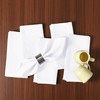 Cottoniva Set of 6 Fabric Napkins - For Family Dinners,