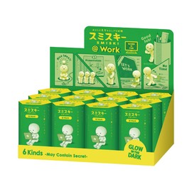 Dreams Smiski Glow in The Dark Figure, at Work Series, Random Style, 1 Pack…