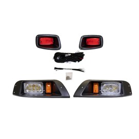 PROFX LED Light Kit for EZGO TXT (1994.5-2013) Gas & Electric Golf Carts - Full Adjustable LED Headlight Kit with Tail Lights