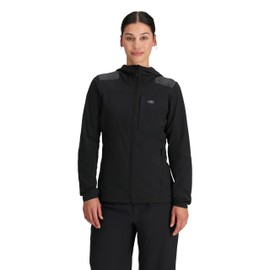 Outdoor Research Women's Ferrosi DuraPrint Hoodie, Black, XL