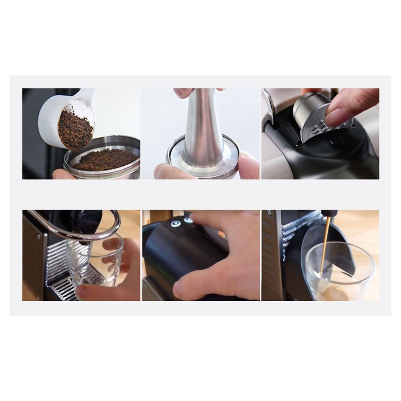 Coffee Pod Reusable Capsules Food Grade Stainless Steel Refillable Coffee
