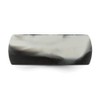 Solid Silicone Black and Grey Camo 8.7mm Domed Plain Classic