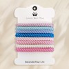 CLINTT 8 Pcs Elastic Hair Ties for Women & Girls,