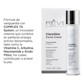 Reve Claseskin Crema Aclarante Facial Manchas 50ml
