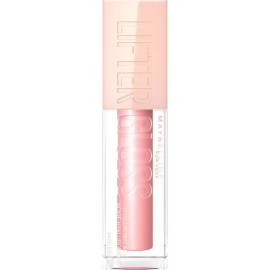 Maybelline gloss hidratante de larga duración con ácido hialurónico, lifter gloss, tono reef 006, 5.4ml