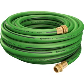 Continental Pathfinder ECO Green Garden Hose 5/8in Inside Diameter x 50ft Length Male x Female Garden Hose Thread Eco Brass Fittings