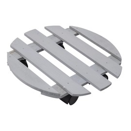 WERKA PRO Plant Stand with Wheels, Diameter 30 cm