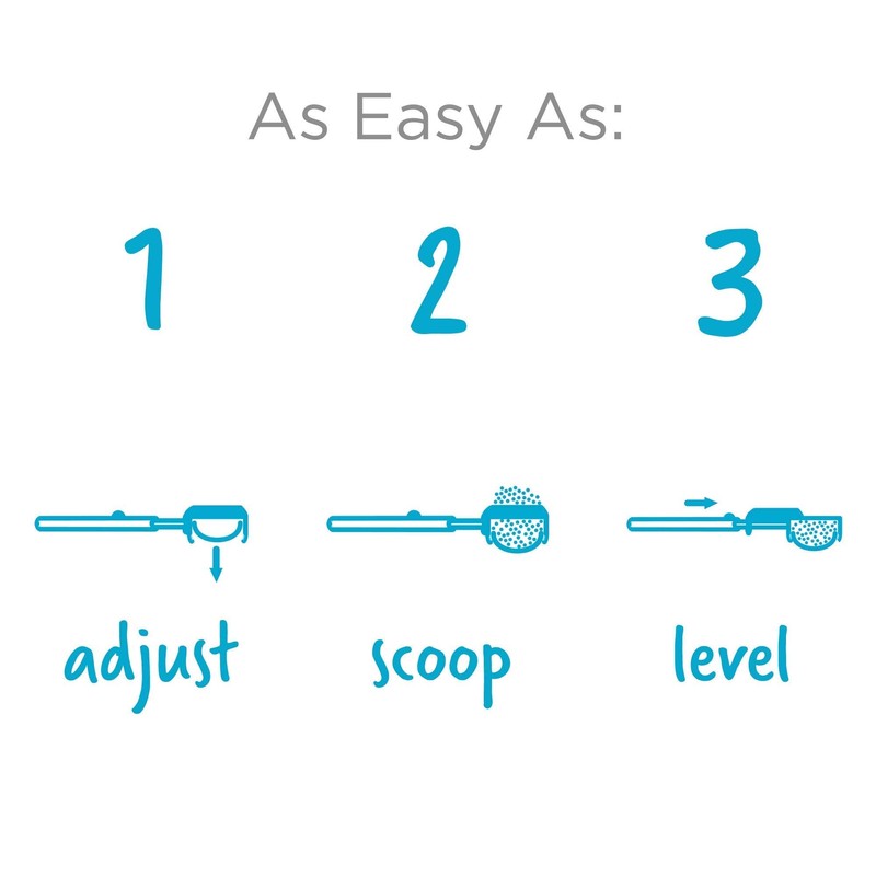 Dreamfarm Levoop - Adjustable Level Espresso | Coffee Measuring Scoop