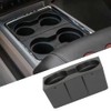 KACEPAR Front Center Console Dual Beverage Drink Insert, BC3Z-7813562-AA Compatible