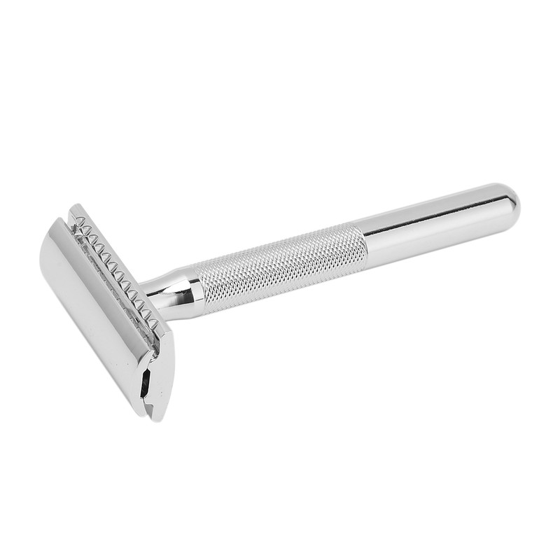 Long Handle Safety Razor Zinc Alloy Safety Razor Reusable Manual