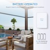 Aigostar doorbell, waterproof portable wireless bell set, doorbell kit, wireless