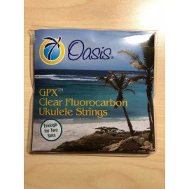 Oasis GPX All Fluorocarbon Ukulele Strings Bright with Low G - Uke 8001F