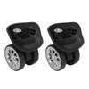 Premium Nylon Luggage Wheels Replacement Upgrade, Strong Suitcase with Easy