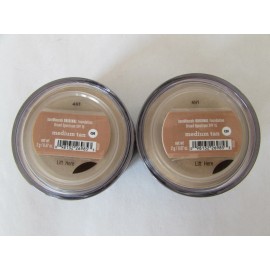 bareMinerals 2 BareMinerals Foundation Broad Spectrum Original Medium Tan 2g Travel Size