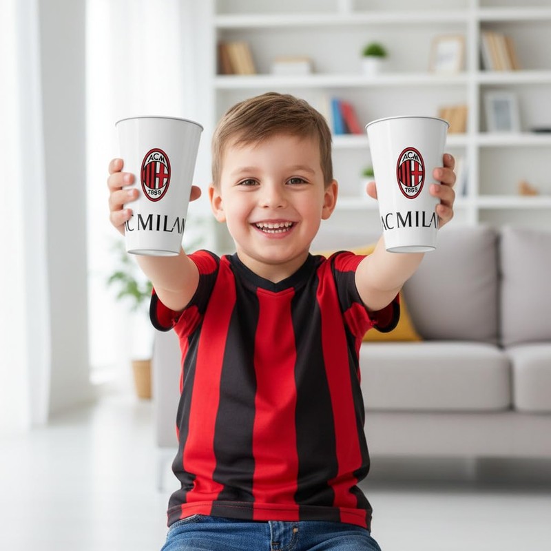 ILS I LOVE SHOPPING Set 2 Bicchieri in plastica 260ml