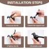 Gooseneck Phone Holder, 360-degree Rotating Flexible Adjustable Long Arm Phone